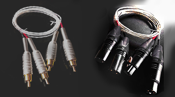 Stager Silver Solids Pure Silver Audio Cables